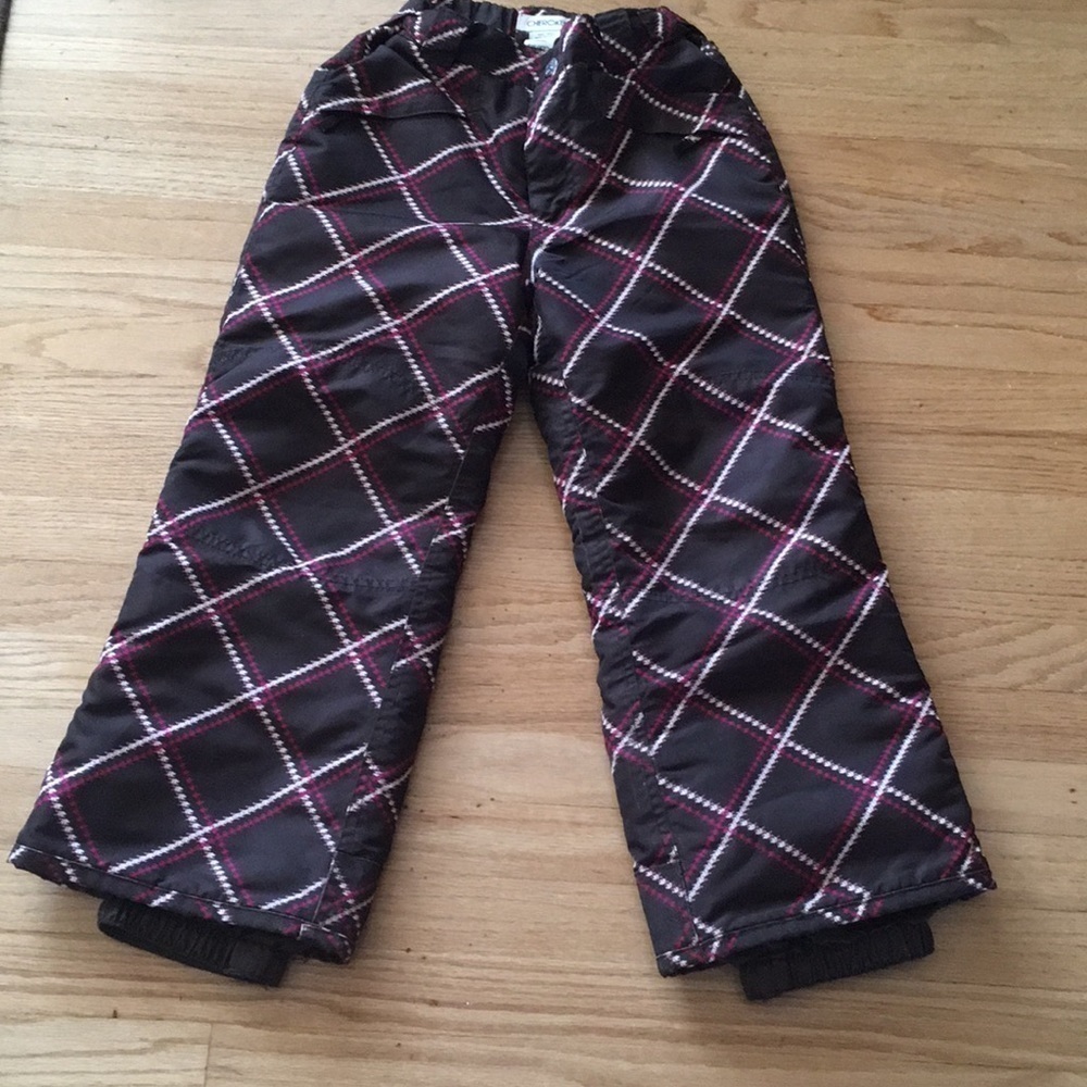Cherokee Kids 6/6X Snow Pants Sking Snowboarding Warm Cozy Water Resistant Pants